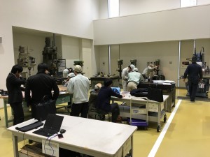 工作センターでの作業