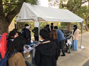 女性にも興味を持っていただきました